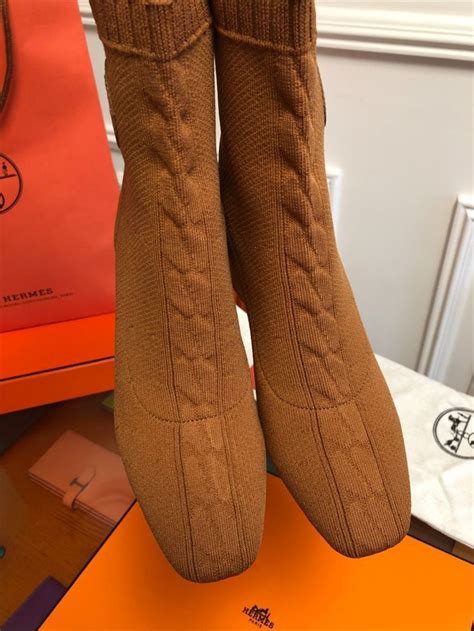 hermes knee high boots|Hermes volver boots.